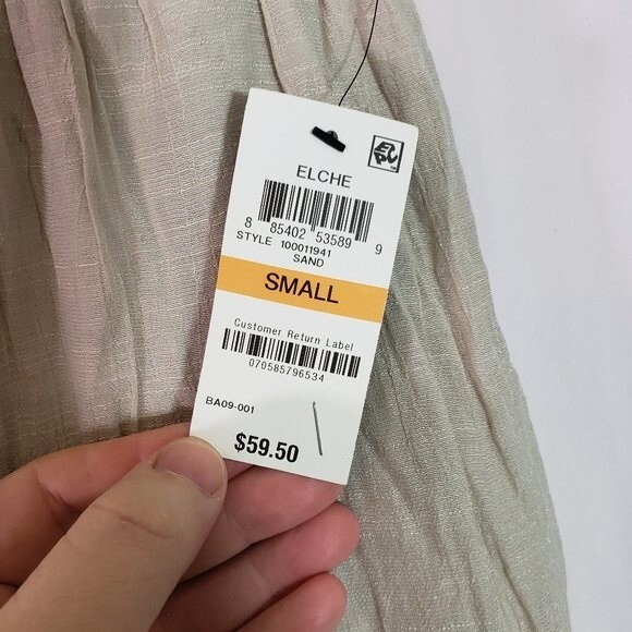 Thalia Sodi pants Size Small Sand color (AK) - Picture 3 of 9